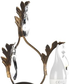 ONLI - Fali lámpa TERESA 1xE14/6W/230V bronz