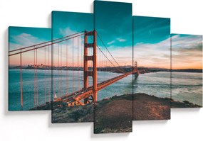 Kép - Golden Gate, San Francisco (150x105 cm)