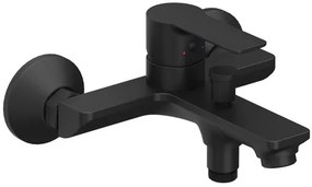 Ravak Solar kádtöltő csaptelep zuhanykészlet nélkül 150 mm fekete X070491