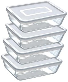 Pyrex 4 üvegedényből álló készlet, 1,5L