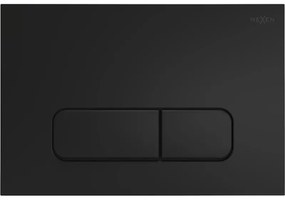 Mexen Fenix 02 öblítőgomb, fekete matt - 600203