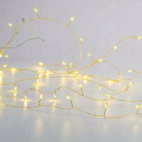 Aca Lighting 300 LED-es dĂszfĂŒzĂ©r, Ww, aranyozott rĂ©zkĂĄbel, 220-240V 8