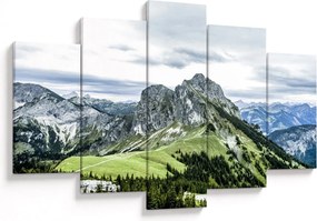 Kép - hegycsúcsok (150x105 cm)