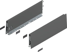 Blum 470K4002S Merivobox oldalfal, magasság K (129 mm) 400 mm, matt antracit