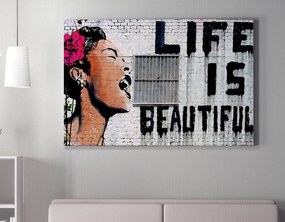 WY132 Banksy vászonkép, 70 x 100 cm