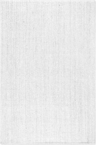 Világosszürke kétoldalas-kézi szövésű juta szőnyeg 60x90 cm Bouclé Jaipur – Hanse Home