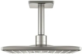 Fejzuhany GROHE RAINSHOWER SmartActive Cube négyzet zuhanykarral együtt supersteel 26481DC0