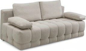 Tuko kinyitható kanapé tárolóval - bézs Freya 210.03 dzsörzé