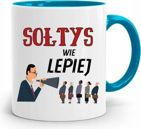 A Kék Bögre Jobban Tudja Ajándék Nyomtatott Fotóval