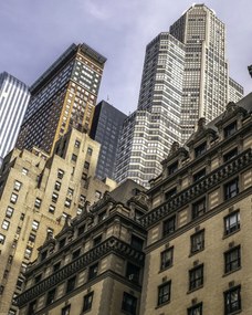 Poszter 40x50cm New York felhőkarcolói, Assaf Frank