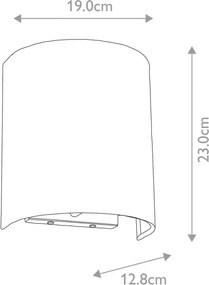 Designer’s Lightbox Cooper DL-COOPER-S-IV-PC Fali lámpa 1x60W/E27