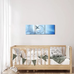 Kép - Isten galambja (órával) (90x30 cm)