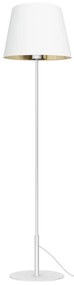 Állólámpa ARDEN 1xE27/60W/230V fehér/arany