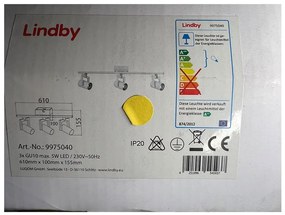 Lindby Lindby - Spotlámpa 3xGU10/5W/230V LW1142