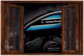 Poszterek 120x80 Harley Davidson Motorcycle
