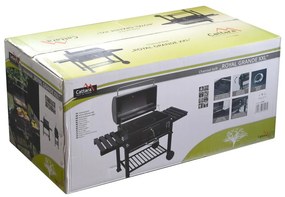 Royal Grande XXL fekete faszenes grillsütő - Cattara