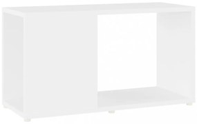 fehér szerelt fa TV-szekrény 60 x 24 x 32 cm