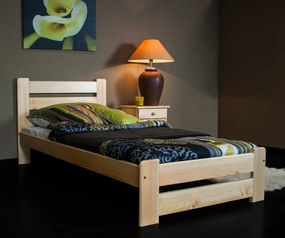AMI nábytek Fenyőfa ágy Kati 90x200 cm fenyő