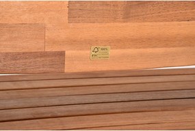 Barna tömörfa kerti pad Hadia – Garden Pleasure