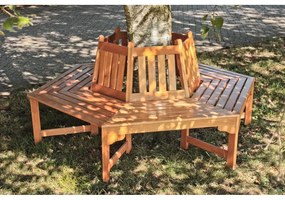 Barna tömörfa kerti pad Ontario – Garden Pleasure