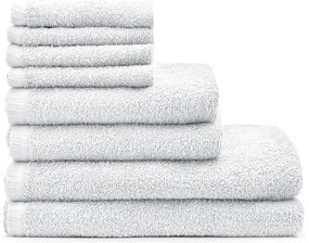 Fehér gyorsan száradó pamut törölköző és fürdőlepedő készlet 8 db-os Quick Dry – Catherine Lansfield