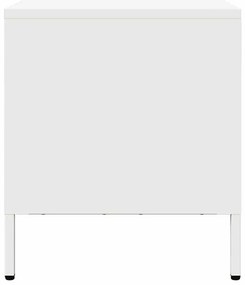 fehér hidegen hengerelt acél TV-szekrény 202 x 39 x 43,5 cm