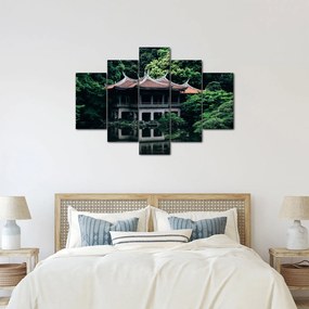 A japán nemzeti kert képe (150x105 cm)