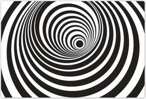 Poszterek 200x135 Alagút 3D hatás Csíkok