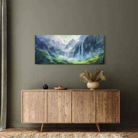 Kép - Vízesések völgye (120x50 cm)
