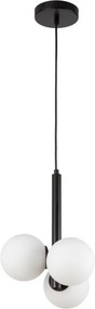SIGMA LIGHTING 33486 PERLA Többágú Függesztett Lámpa Fehér, Fekete G9 IP20