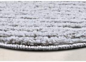 Világosszürke kerek szőnyeg ø 160 cm Panglao New York Light Grey – Elle Decoration