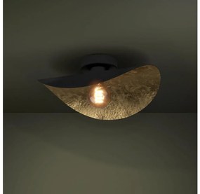 Eglo 390391 - Mennyezeti lámpa SACEDA 1xE27/40W/230V fekete/arany