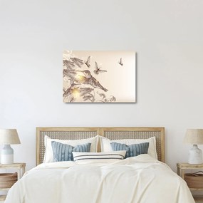 Kép - Kolibri (üvegen) (70x50 cm)