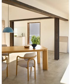 Barna-krémszínű étkezőszék Melqui – Kave Home