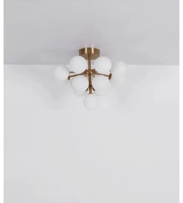 Globo 56143-13GD - Felületre szerelhető csillár GRAPPY 13xG9/5W/230V átm. 56 cm arany