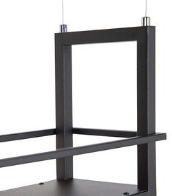 Okos lógólámpa fekete, WiFi-vel A60 - Cage Rack