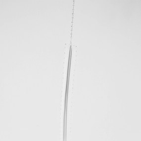 Irodai fotel, fehér/króm, ARGUS NEW