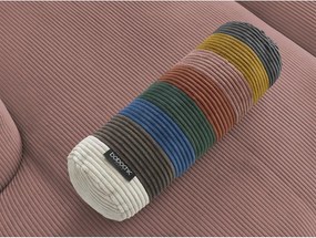 Rózsaszín kordbársony sarokkanapé Belair – Bobochic Paris