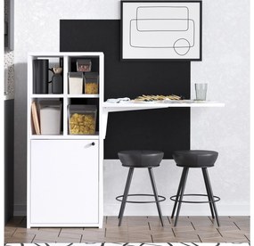 PC asztal Mixity (fehér + fekete). 1089379