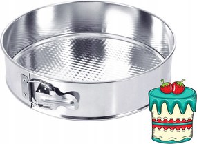 Egészséges Hagyományos Cipzáras Tortaforma Sütő Texturált Alj 28cm Pl