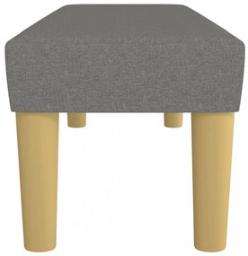 sötétszürke szövet pad 100 x 30 x 30 cm