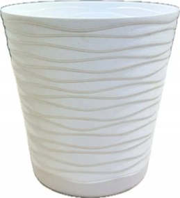 Műanyag kaspó Fehér Don-Plast 15 x 15 cm