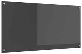 Konyhai Csempe Sötétszürke 120x60x0,6 cm Hőálló Üveg