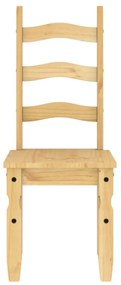 Corona 2 db tömör fenyőfa étkezőszék 42 x 47 x 107 cm