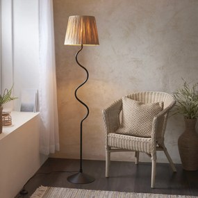 Endon glamour modern állólámpa wriggle fekete end114223