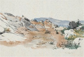 Flizelin tapéta Divatos 3D fali szikla tájkép 152x104 Ragasztóval