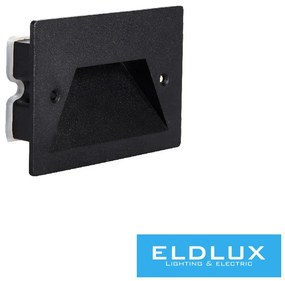 ELDLUX ES49-N3C Kültéri Falba Építhető Lámpa LED IP44