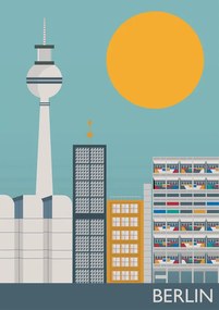 Illusztráció Berlin, Gail Myerscough