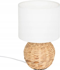 Asztali lámpa homokgömb 37cm Jácint stílusos dekoratív nappali divatos