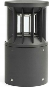 Faro Screen Led oszloplámpa 14W, 3000K, IP65, sötétszürke, 250mm